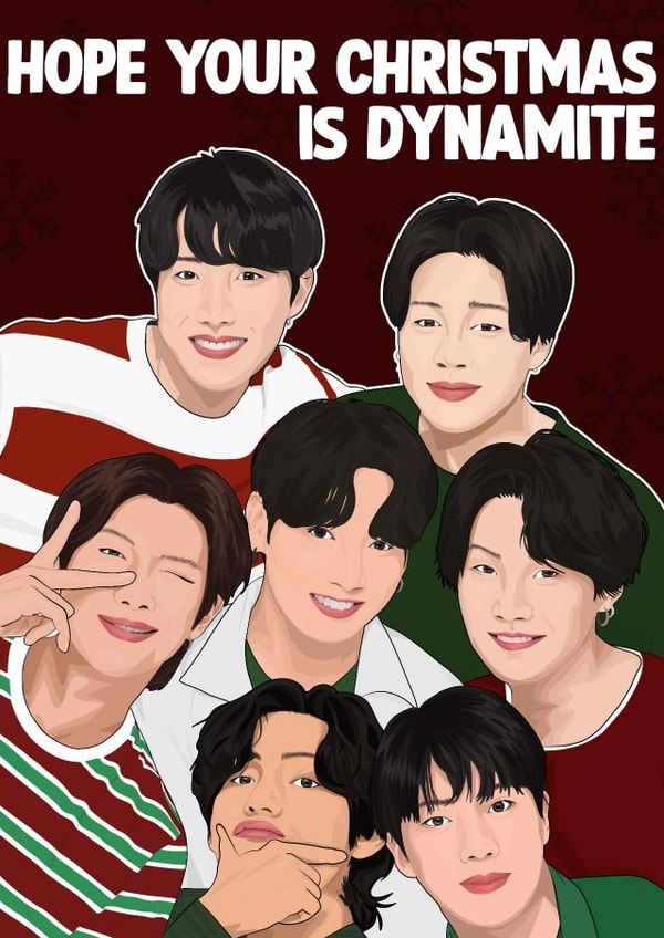 Hope Your Christmas is Dynamite created by Pink + Pip