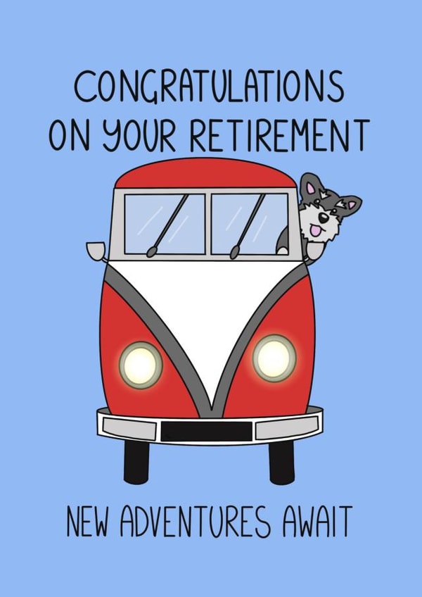 Congratulations on your retirement! For family, friends and colleagues. 1000 created by Schnauzer Scribbles