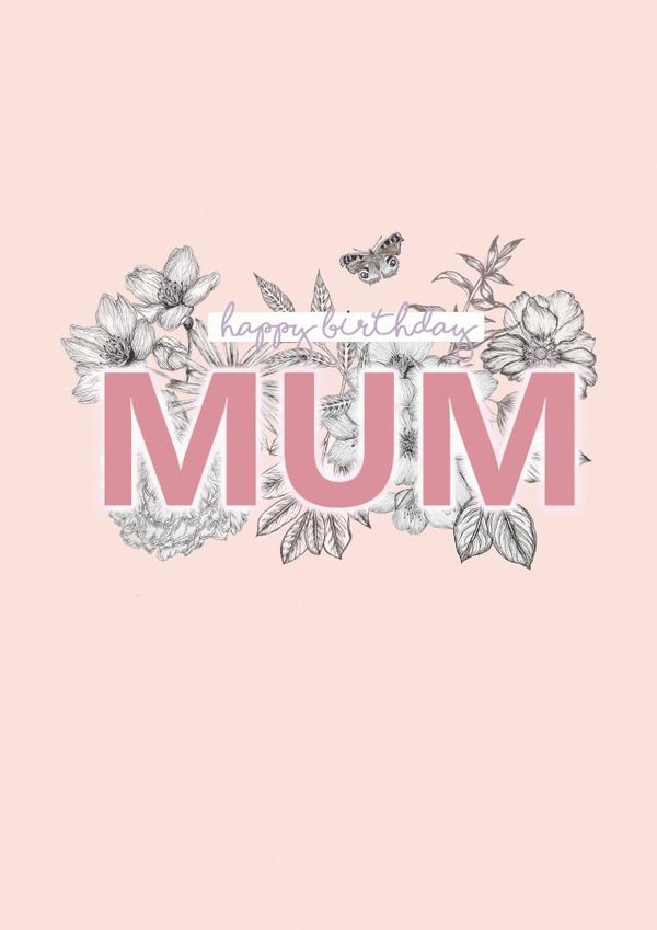 Happy Birthday Mum Card created by Sunshine Willow Bear