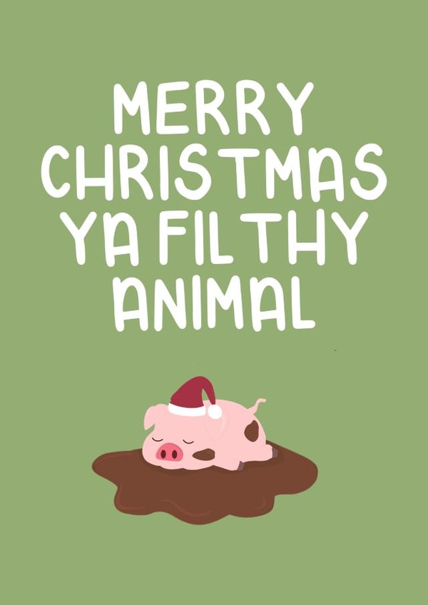 Ya filthy animal created by Ellen Cawley