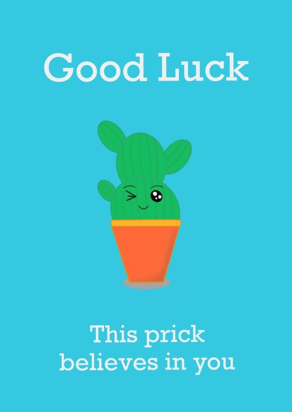 Good Luck Cactus Plant created by Life in Squiggles