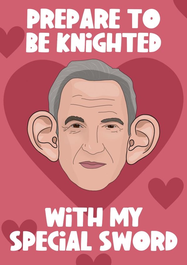 Gavin and Stacey Valentines Day Card created by The Foxy Lemon Co.