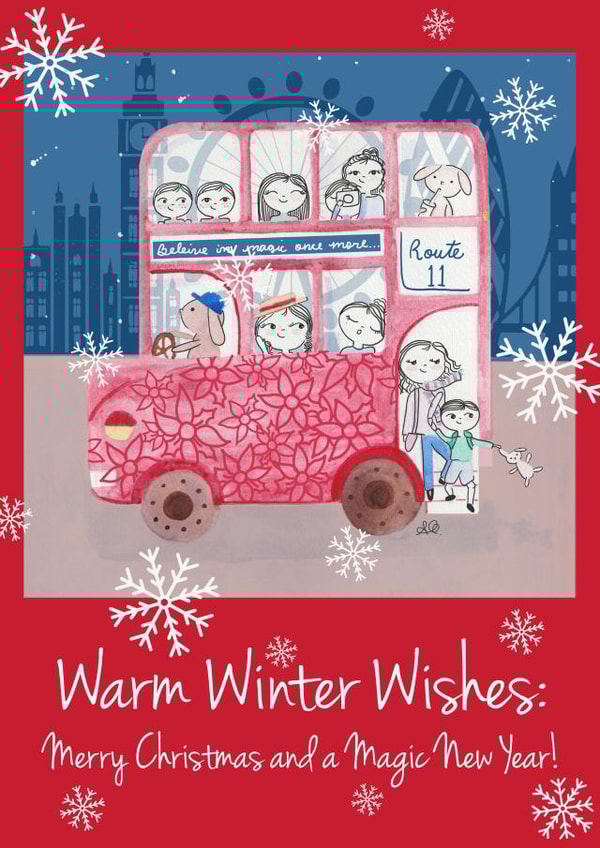 Warm Winter Wishes created by Love Note