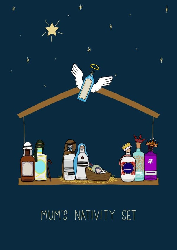 Mum's Nativity Set created by Becky Wood