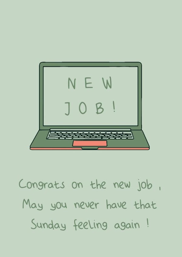 New Job Card created by Highgrove Cards