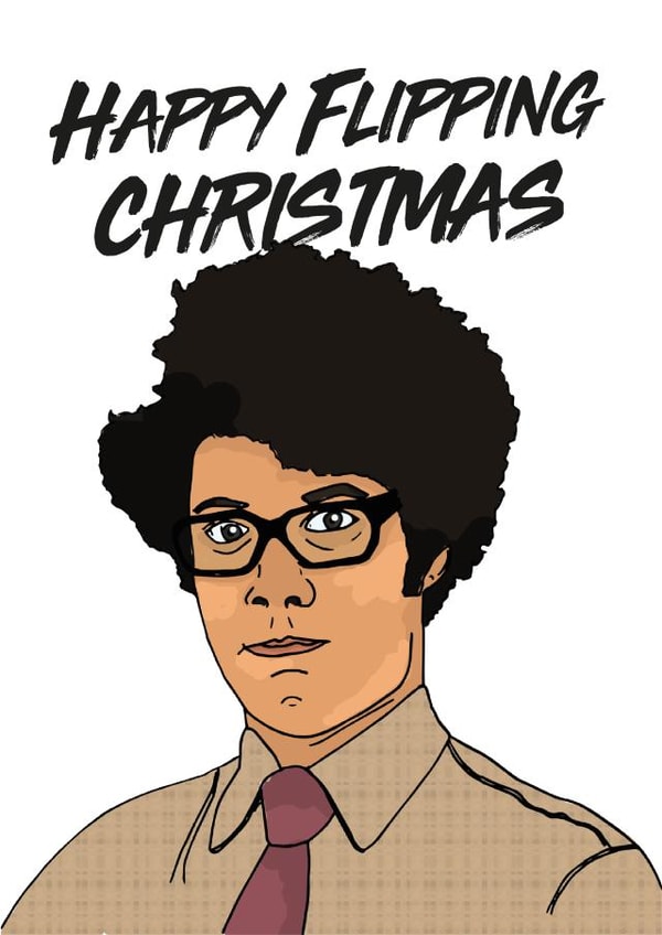 The IT Crowd Christmas Card created by Freckle & Specs