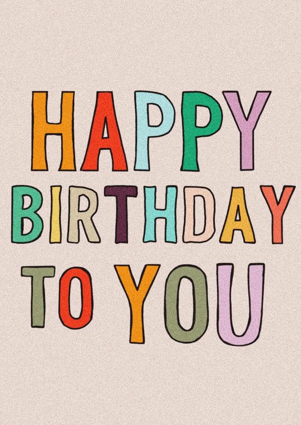 Warm Fuzz- Happy Birthday To YOU created by REFcreative