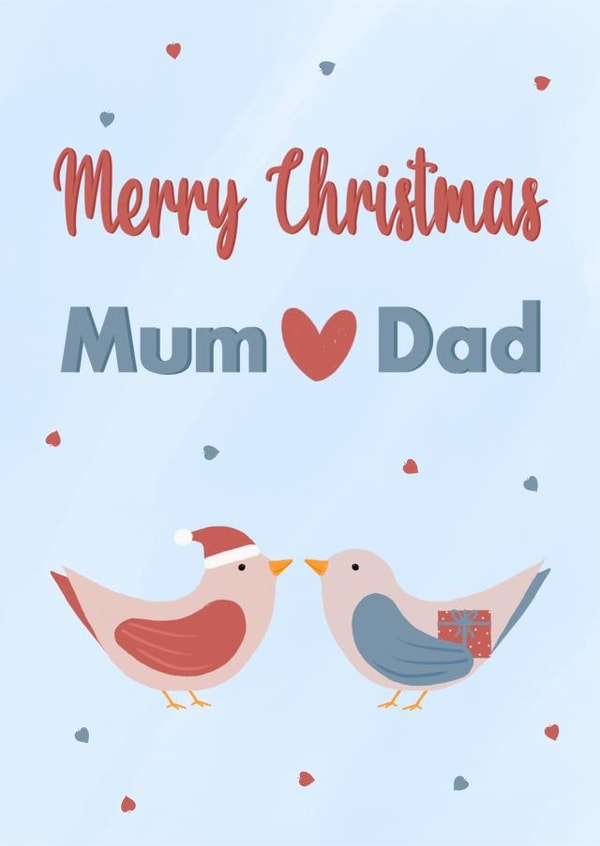 Merry Christmas mum and dad created by Spring of colors