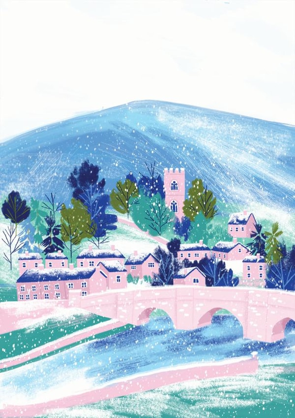 Winter Wonderland Christmas Card created by Joanna Clay Design