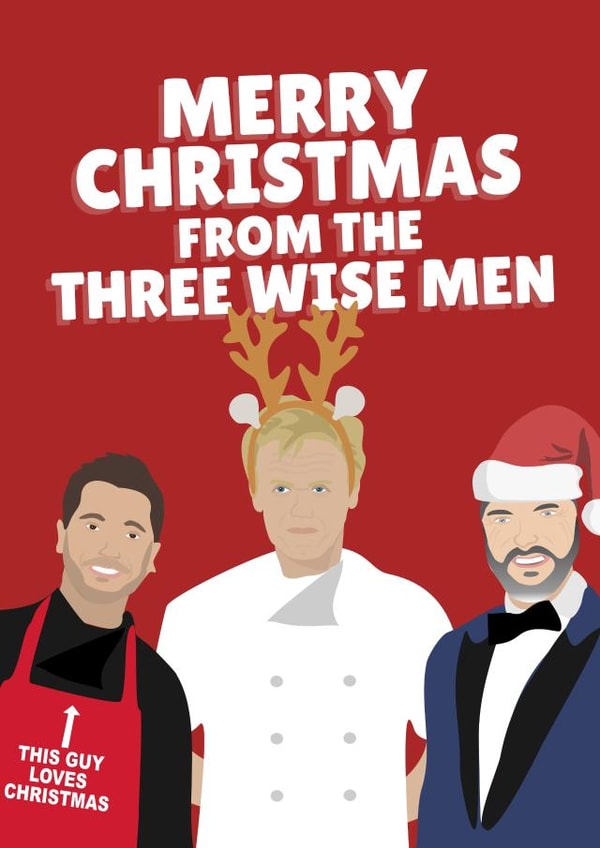 Merry Christmas from the Three Wise Men Gordon Gino and Fred created by PopDogShop
