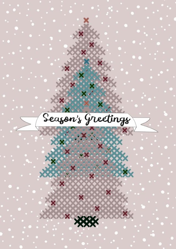 Christmas card created by VerUnique Designs