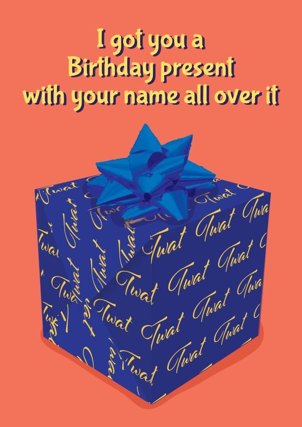 I got you a Birthday present... created by Dottie Mottie