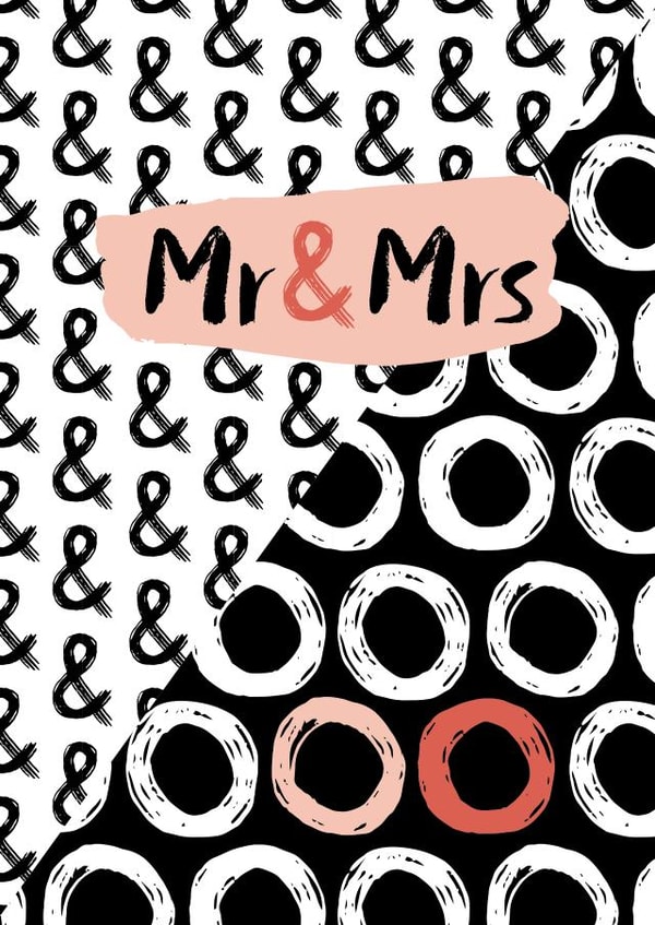 Mr & Mrs Just married created by Karin van der Vegt