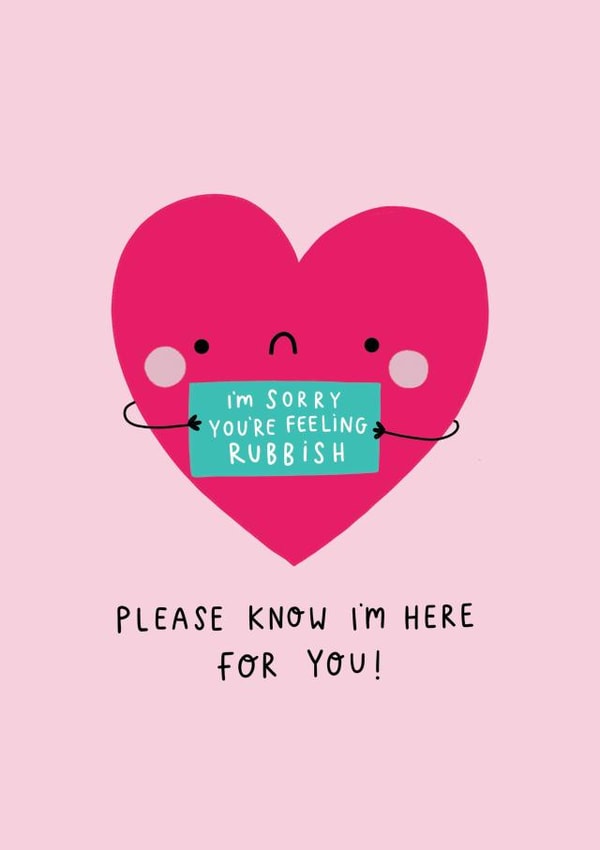 Here for you heart created by Jess Moorhouse