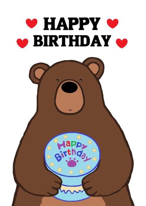 happy  birthday  card created by CARDTOON