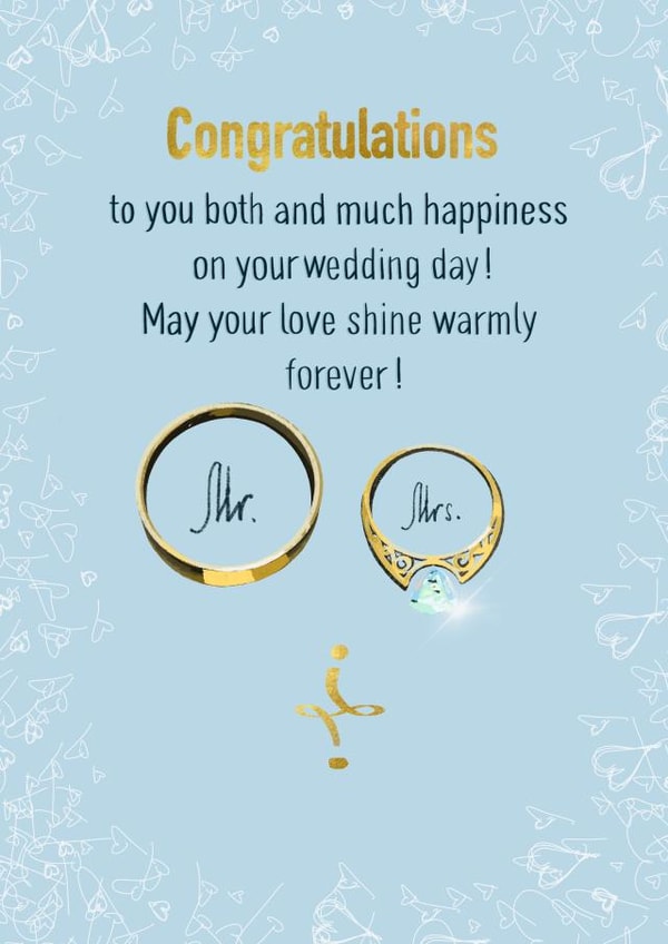 Congratulations! Wedding day! created by Ksenia Samsonova
