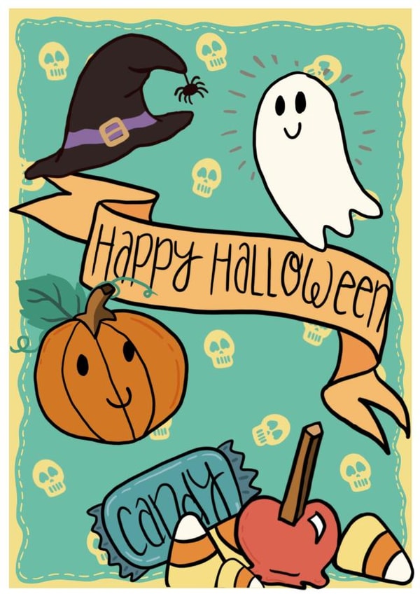 Cute Halloween Card created by Heather Mauchline