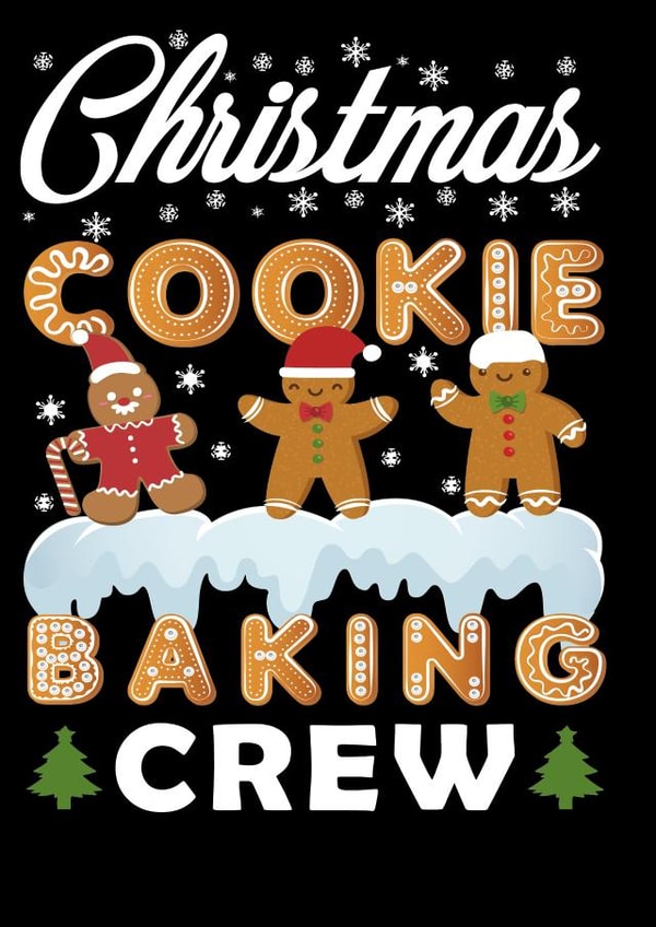 Christmas Cookie Baking Crew created by H A K I M Y