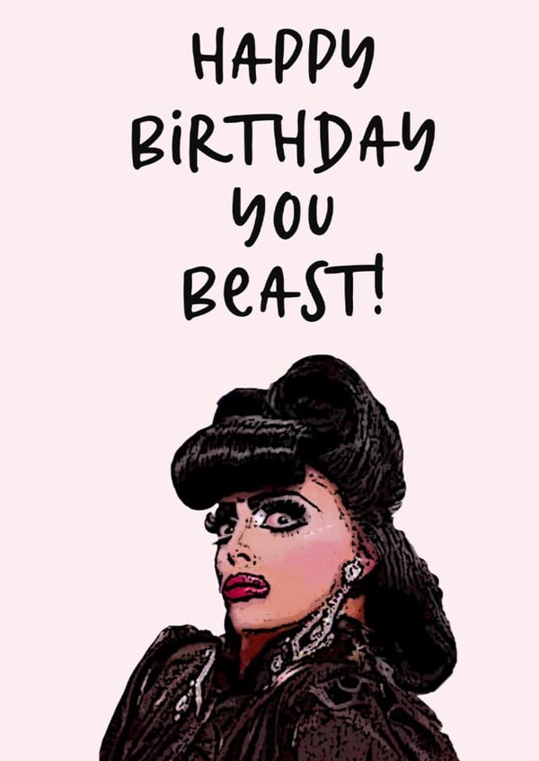 Happy Birthday You Beast! 1000 created by Sharmaine