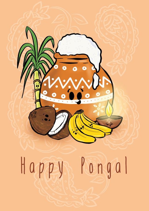 Happy Pongal created by The Taste Buds