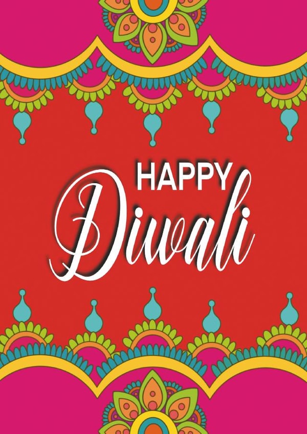 Happy Diwali Card created by CraftyAniShop