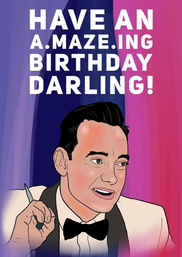 Craig Revel Horwood Birthday Card created by Elgo Designs