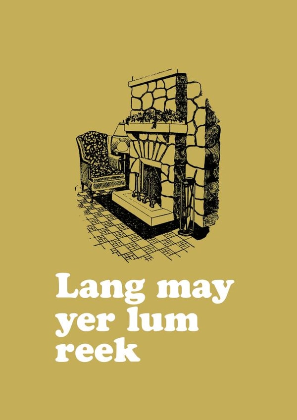 Happy New Year, Scottish style created by Lucky Number 5 Design