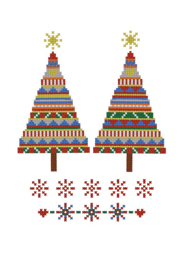 Christmas Tree Brights created by Tickle and Thread