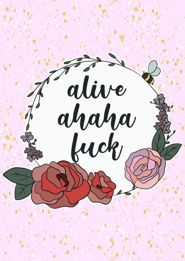 Inspirational card celebrating life created by GeorgiaPeach