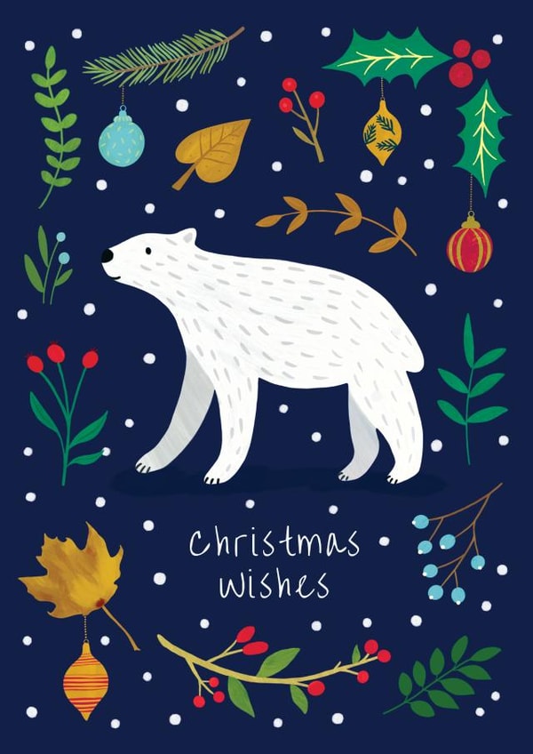 Polar Bear Christmas Wishes created by Forest & Fig
