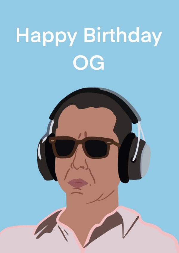 Kendall Succession Birthday card created by Nicola Jo