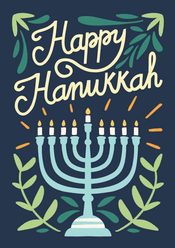 Happy Hanukkah 1000 created by Natalia Gonzalez