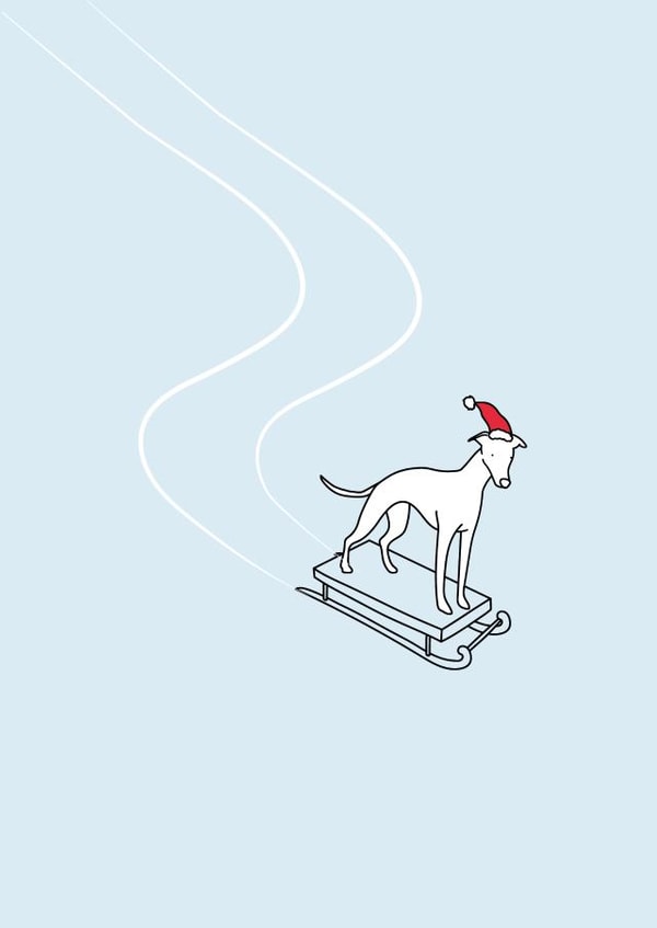 Christmas Dog created by Anna Smith Design
