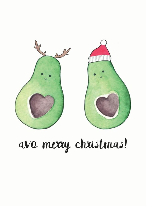 Avo Merry Christmas created by Nicole Julia