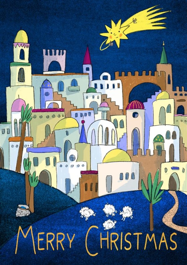 Christmas night  1002 created by Anya Ladygina