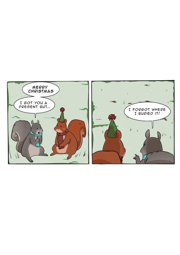 Christmas Squirrel Gift created by Katherine Hemmings