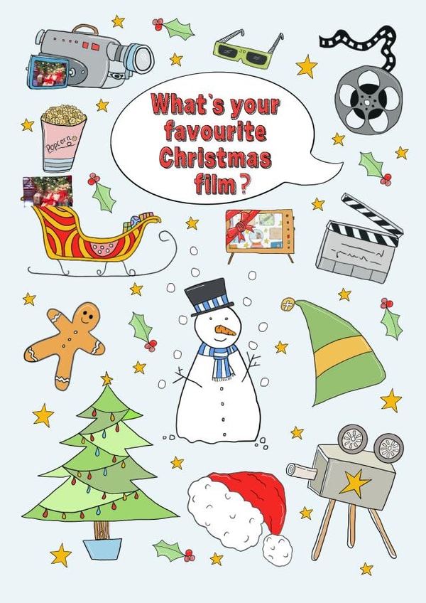 Favourite Christmas Film created by The Illustrated Saying
