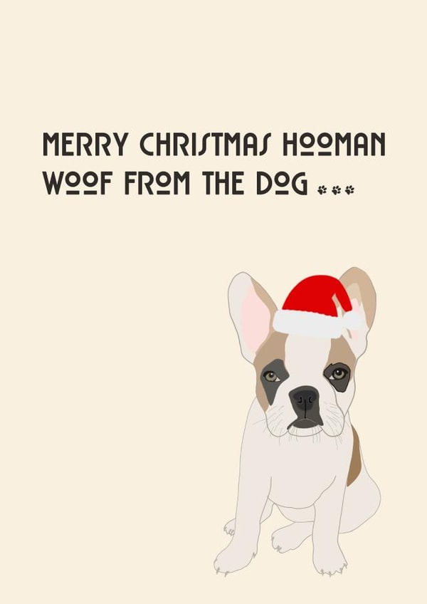 Christmas wishes from the dog created by Accidental Artist