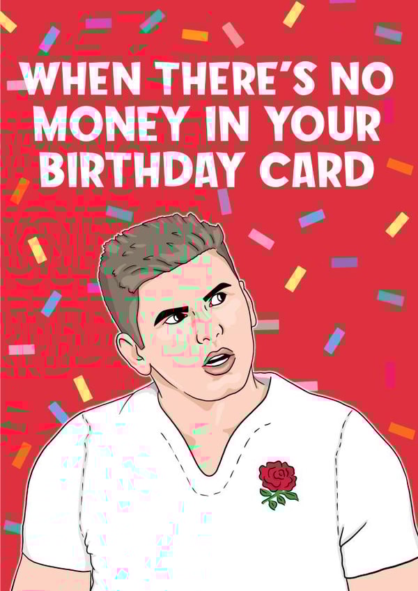 No Money in your Card this Rugby Season created by Bubble&Cheek