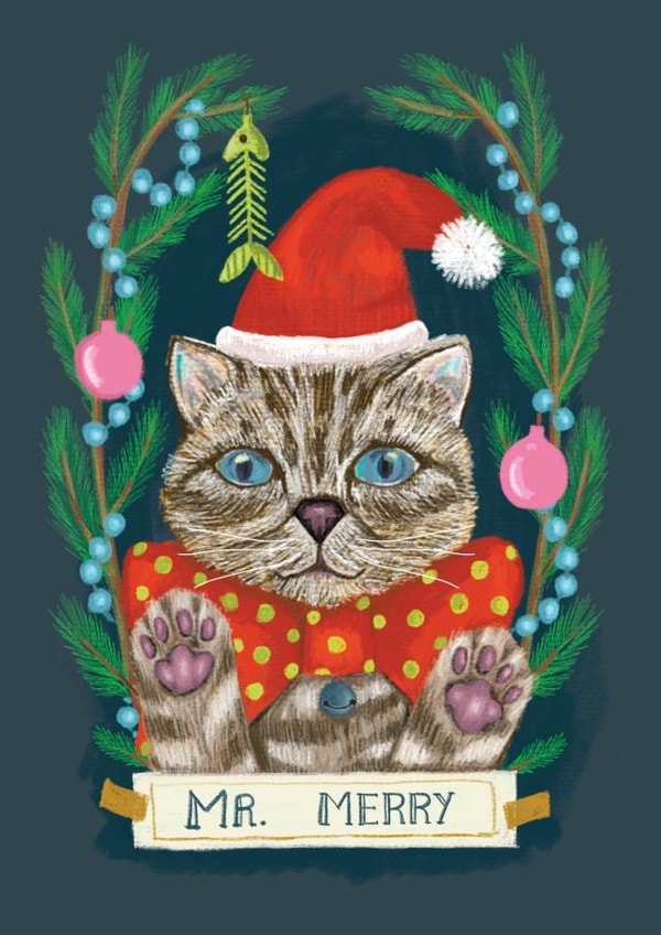 Mr. Merry Christmas card. created by Jolly Dragons