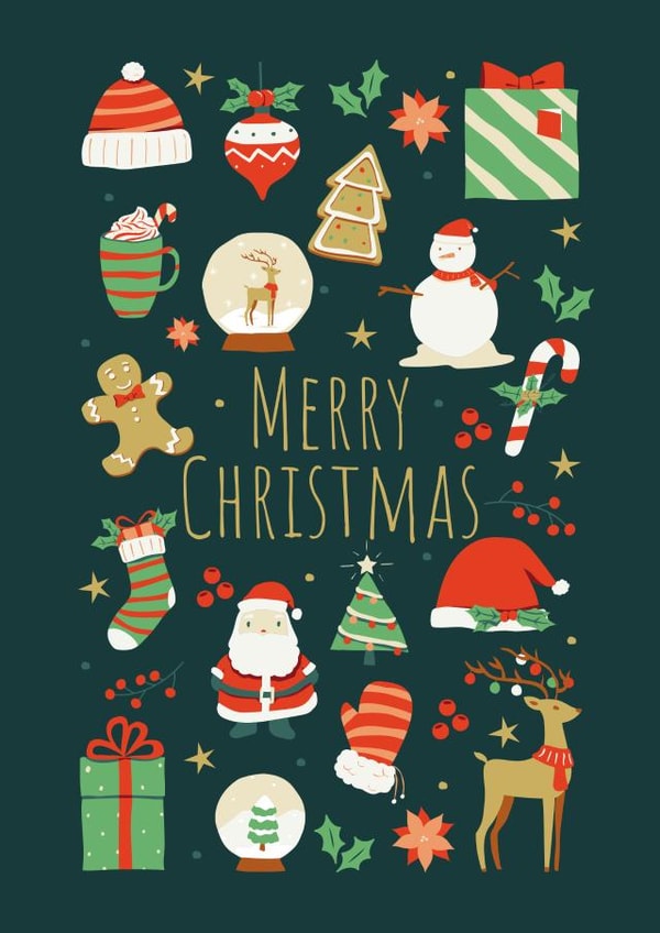 Merry Christmas! created by Custom Card Co Shop