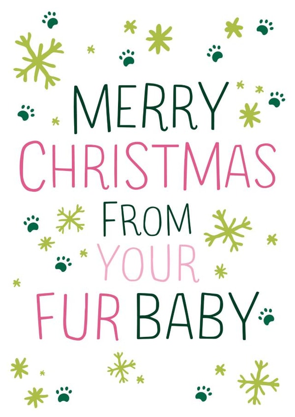 Merry Christmas from cat or dog! created by Poodle Pip