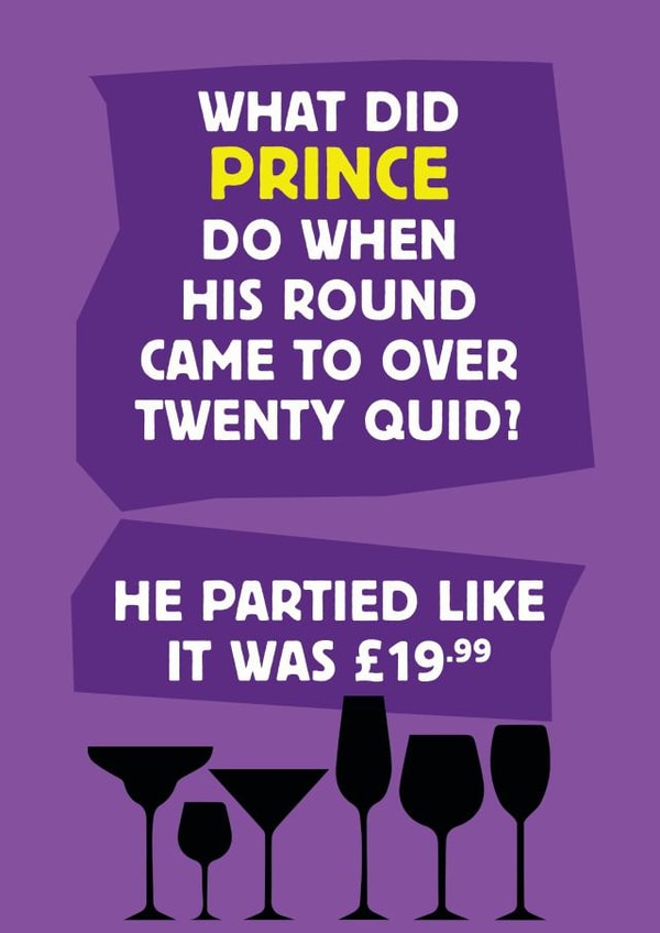 Party like it's £19.99 created by MOJO Creative Studio