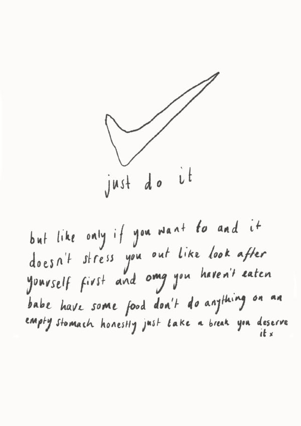 Just do it babe created by By Saffron