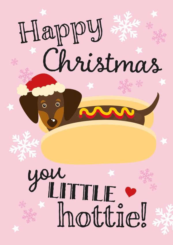 Happy Christmas Hottie! - Sausage dog created by Rulu
