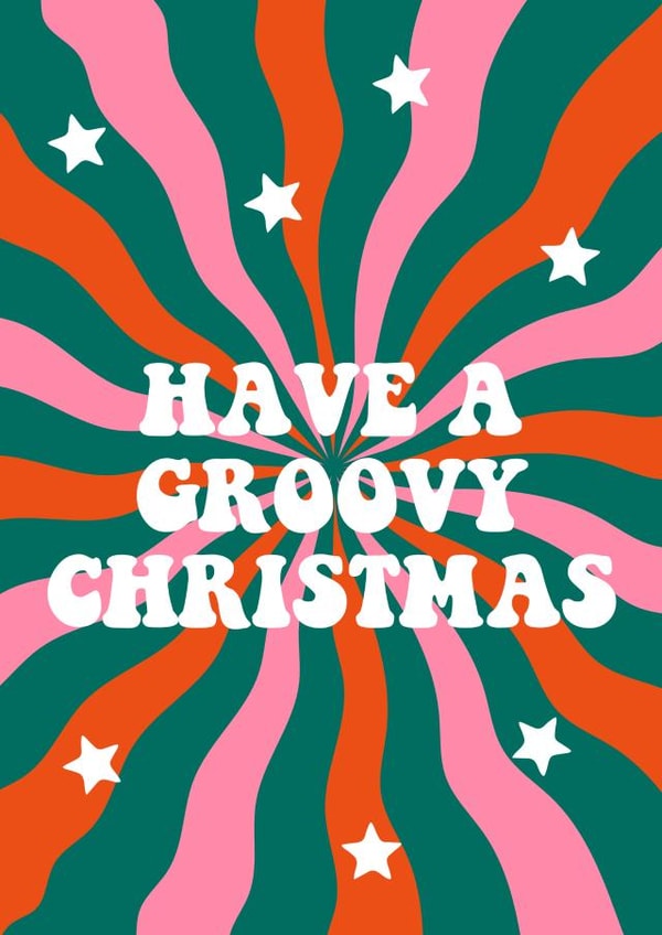 Have a groovy Christmas created by Lauren Beth Designs