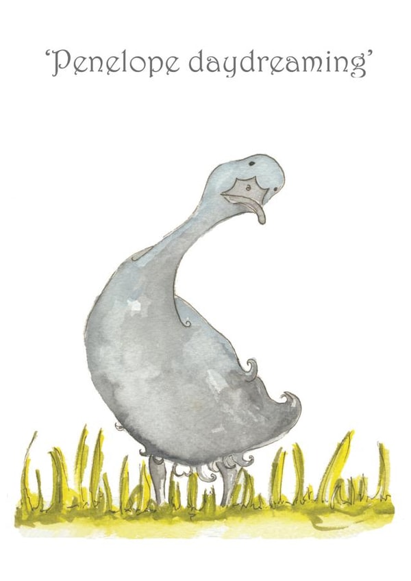 Penelope Daydreaming Thinking of You  created by Blue Duck Designs