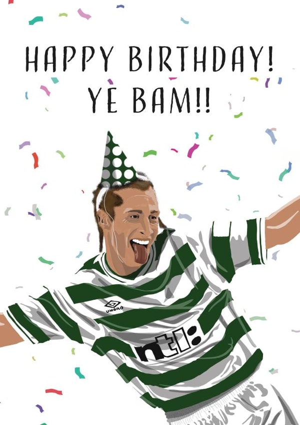 Celtic Football Club Birthday Card! created by Replay Prints
