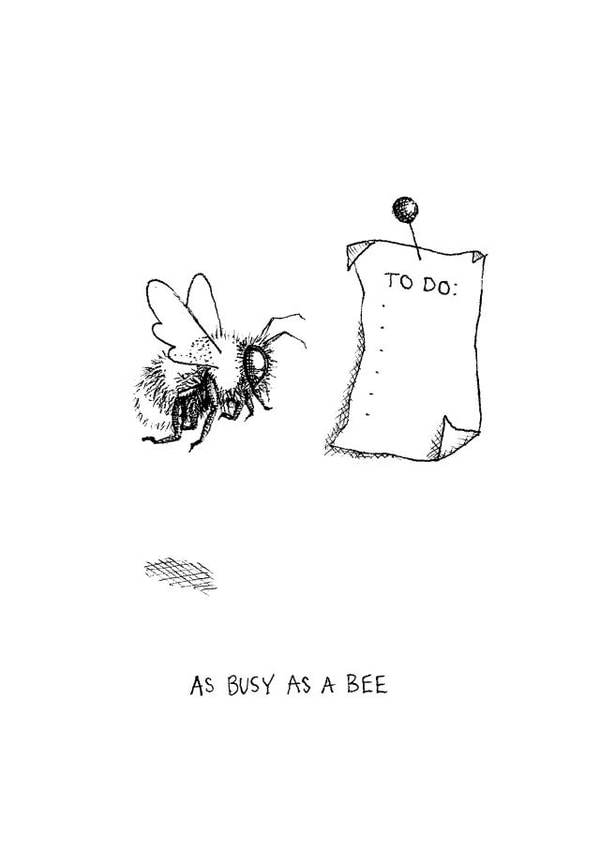 As busy as a bee created by Olivia Beresford