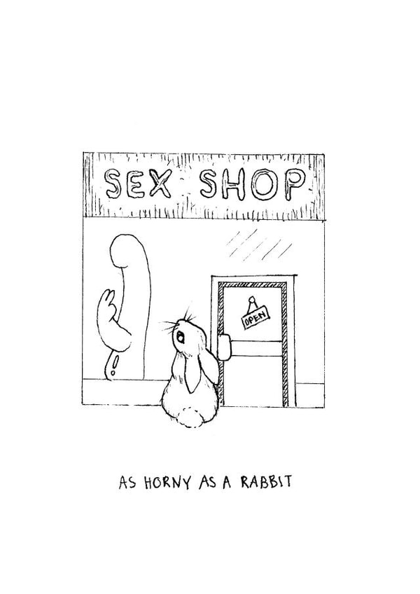 As horny as a rabbit 1001 created by Olivia Beresford